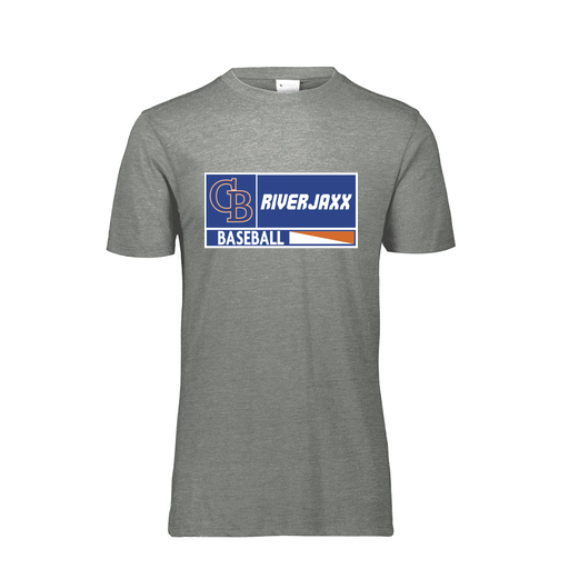 [FTSCUBGY-AS-LOGO2] Decker Men's Tri-Blend T-Shirt - Short Sleeve (Adult S, Gray, Logo 2)