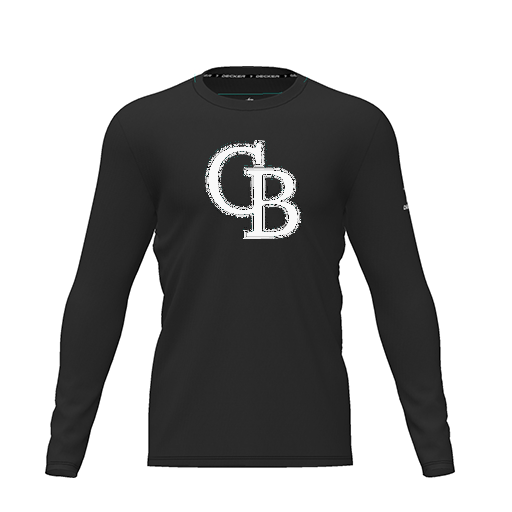[CUS-DRIF-TEES-PER-CNK-LSL-BLK-YXS-LOGO3] Dri Fit Performance T-Shirt (Youth XS, Black, Logo 3, Long Sleeve)