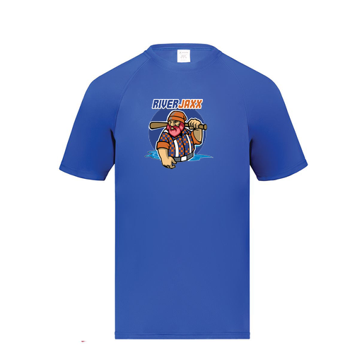 [2790.060.S-LOGO1] Men's Smooth Sport T-Shirt (Adult S, Royal, Logo 1)