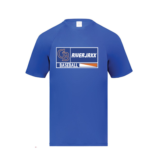[2790.060.S-LOGO2] Men's Smooth Sport T-Shirt (Adult S, Royal, Logo 2)
