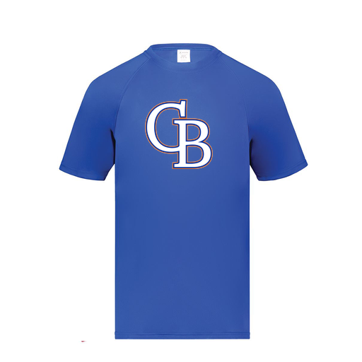 [2790.060.S-LOGO3] Men's Smooth Sport T-Shirt (Adult S, Royal, Logo 3)