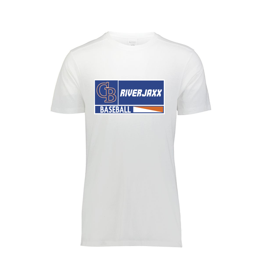 [FTSCUBWH-YS-LOGO2] Decker Youth Tri-Blend T-Shirt - Short Sleeve (Youth S, White, Logo 2)