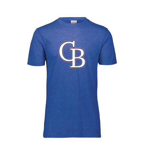 [3066.U55.S-LOGO3] Youth Ultra-blend T-Shirt (Youth S, Royal, Logo 3)