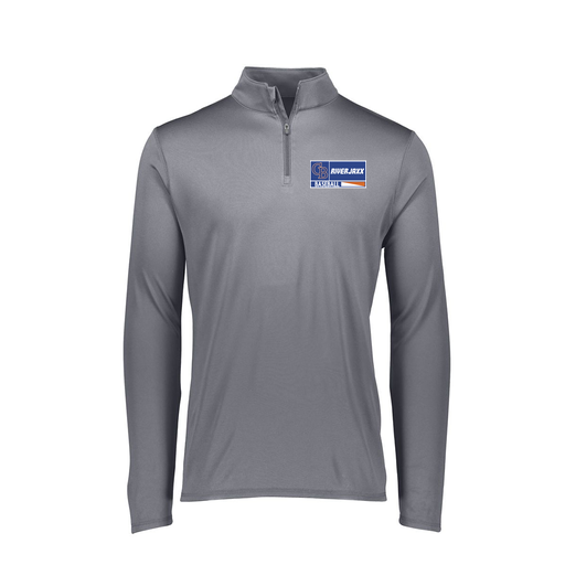 [FTLQFLGY-FAXS-LOGO2] Decker Women's Flex-Lite 1/4 Zip Shirt (Female Adult XS, Gray, Logo 2)