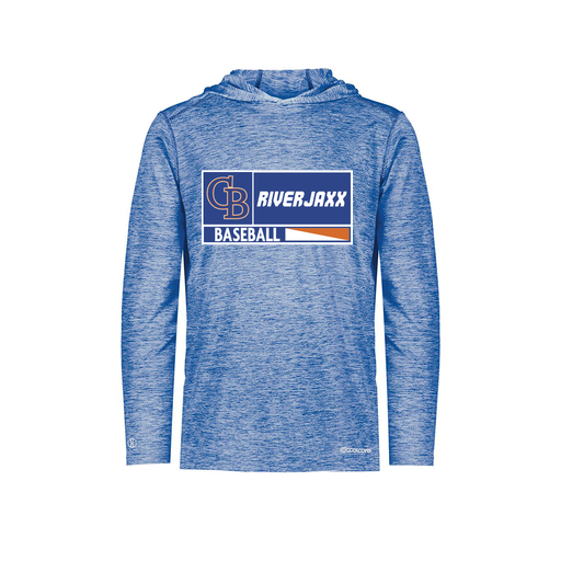 [FOLHCGRY-AS-LOGO2] Decker Men's Charge Hoodie (Adult S, Royal, Logo 2)