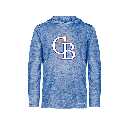 [FOLHCGRY-AS-LOGO3] Decker Men's Charge Hoodie (Adult S, Royal, Logo 3)