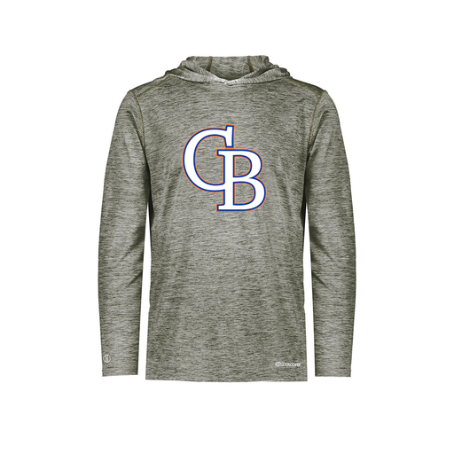 [CUS-DFW-CHGHOOD-PER-LSL-GRY-AS-LOGO3] Men's Charge Hoodie (Adult S, Gray, Logo 3)