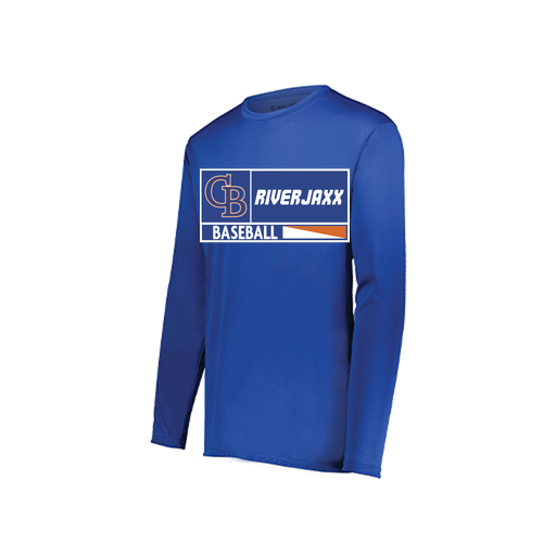 [222822.060.XS-LOGO2] Men's LS Smooth Sport Shirt (Adult XS, Royal, Logo 2)