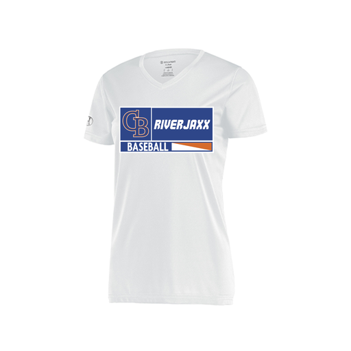 [222820.005.S-LOGO2] Ladies Movement Dri Fit Shirt (Female Adult S, White, Logo 2)