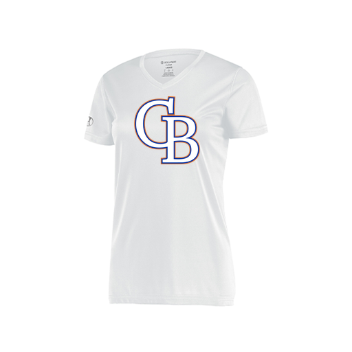 [222820.005.S-LOGO3] Ladies Movement Dri Fit Shirt (Female Adult S, White, Logo 3)